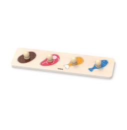 Viga 44533 Puzzle with Handles - Food