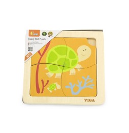 Viga 50143 Turtle Puzzle on Base