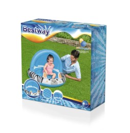 Bestway Inflatable Pool with Zebra Canopy