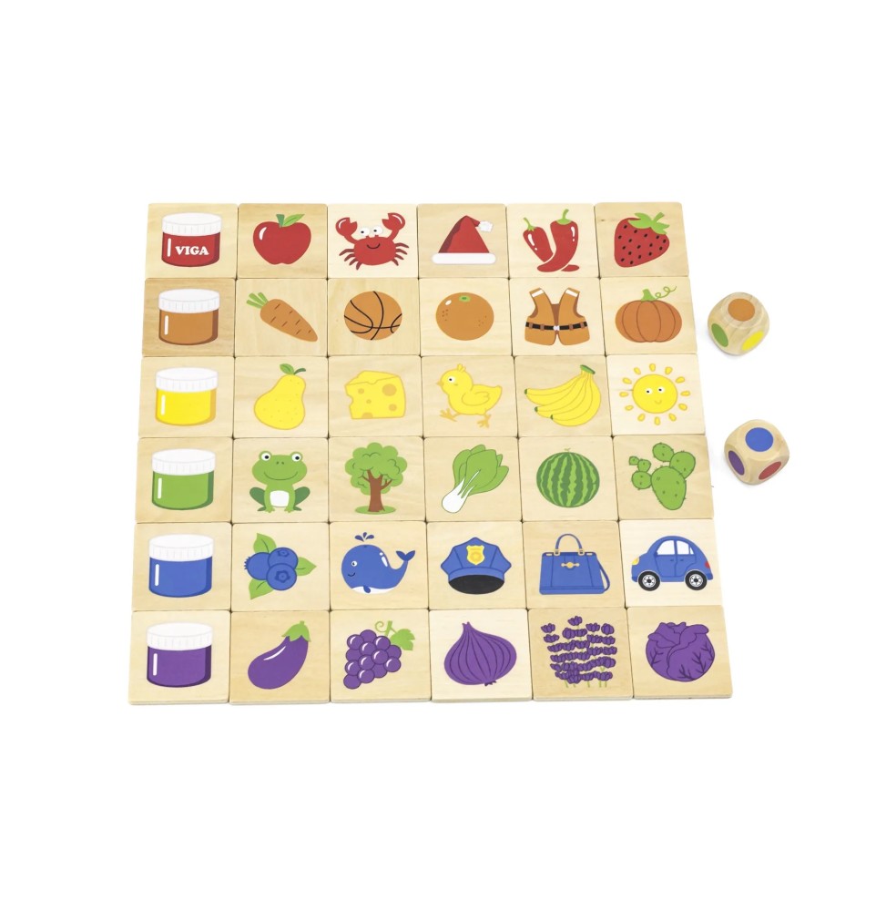 Viga 44505 Color Learning Puzzle for Kids