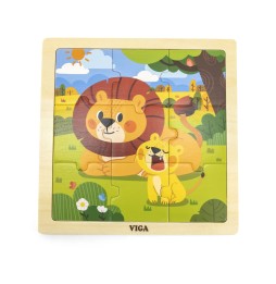 Viga Lion Puzzle 9 Pieces