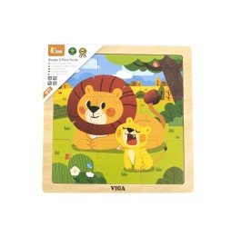 Viga Lion Puzzle 9 Pieces