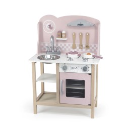 Viga PolarB Kitchen with Accessories Silver-Pink