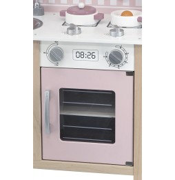 Viga PolarB Kitchen with Accessories Silver-Pink