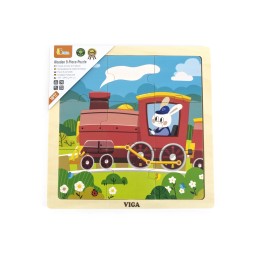 Viga 44631 Puzzle 9 elementów pociąg