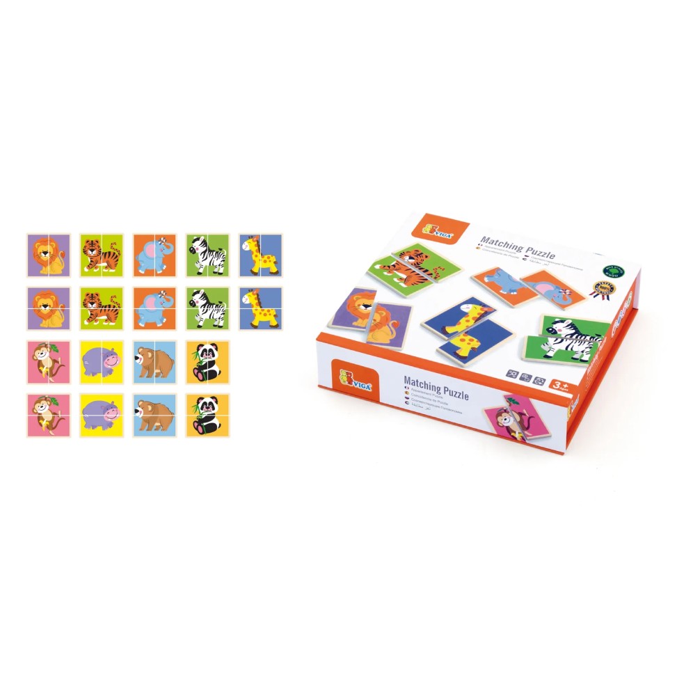 Viga 50842 Wild Animals Puzzles