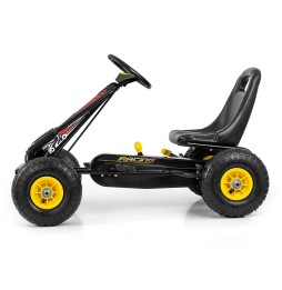 Thor Black Pedal Go-Kart - Milly Mally