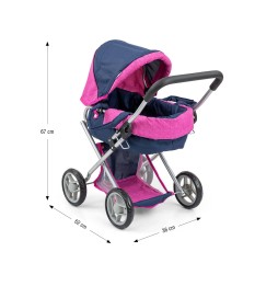 Alice Doll Stroller Prestige Navy