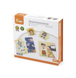 Viga 44650 Puzzle Set - Matching Professions