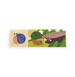 Viga 44675 Wooden Puzzle My House