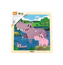 Viga Hippo Puzzle 9 Pieces