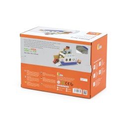 Viga Wooden Car Ferry for Kids