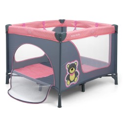 Fun Playpen Pink Bear for Kids