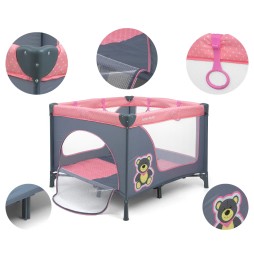 Fun Playpen Pink Bear for Kids