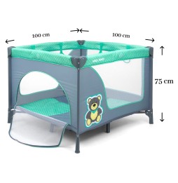 Fun Playpen Mint Bear - Milly Mally