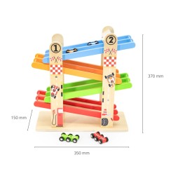 Viga 44744 Race Track with Double Ramp