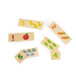 Viga 44748 Set of Number Learning Puzzles