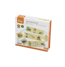 Viga 44749 Puzzle Set - Professions and Tools