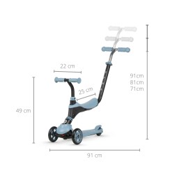 Qplay Sema 3in1 Blue Scooter