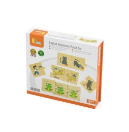 Puzzle logiczne Viga 44751 - przyroda i zwierzęta