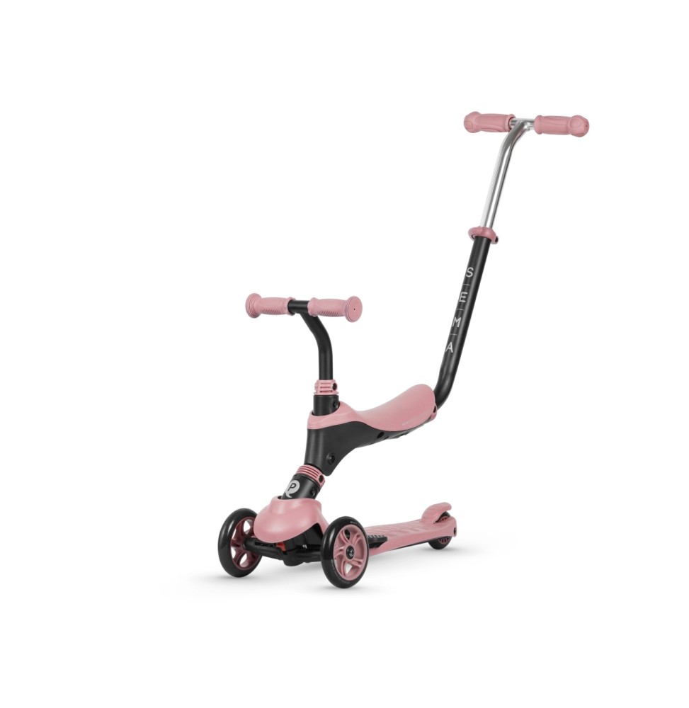 Qplay Sema 3in1 Pink Kids Scooter