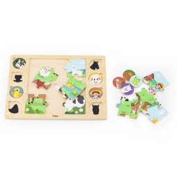 Viga puzzle set match shadows farm