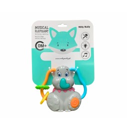 Musical Rattle Elephant - Milly Mally