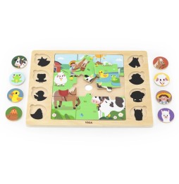 Viga puzzle set match shadows farm