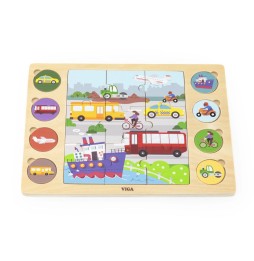 Viga 44742 Puzzle Set Match Shadows