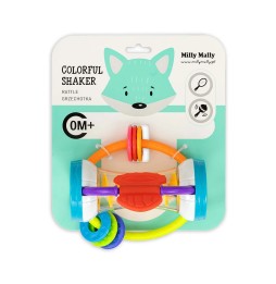 Colorful Rattle Shaker 0596 - Milly Mally