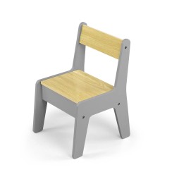 Olaf Blocks Furniture - Table and Gray Chairs