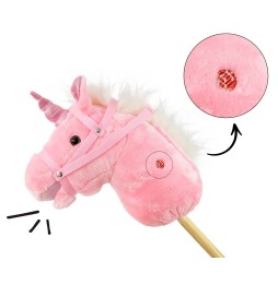 Milly Mally Hobby Horse on a Stick Pink