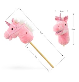 Milly Mally Hobby Horse on a Stick Pink