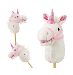 Milly Mally hobby horse on a stick white