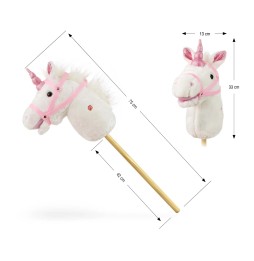 Milly Mally hobby horse on a stick white