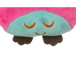 Happy Owl Plush Hanging Toy - 2552 PINK