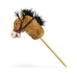 Milly Mally Stick Horse Light Brown