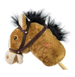 Milly Mally Stick Horse Light Brown