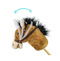 Milly Mally Stick Horse Light Brown