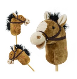 Milly Mally Stick Horse Light Brown