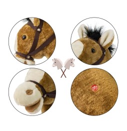 Milly Mally Stick Horse Light Brown