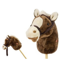 Milly Mally Stick Horse Dark Brown