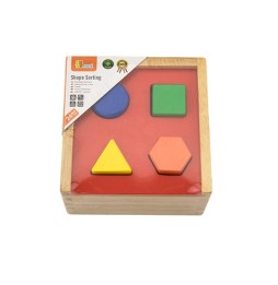 Viga 50844 Shape Sorting Blocks for Kids