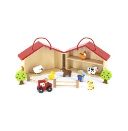 Viga 51618 Suitcase Set - Farm