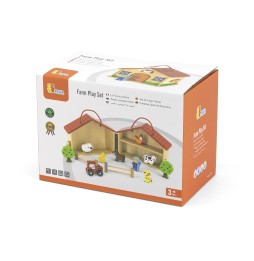 Viga 51618 Suitcase Set - Farm