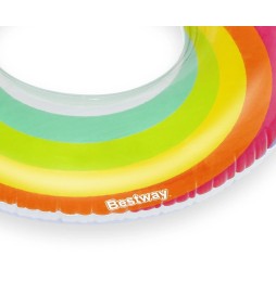 Bestway Inel de înot Rainbow 1.07m