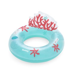 Bestway Coral Bliss Swimming Ring with Backrest