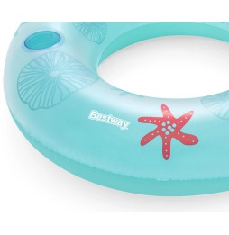 Bestway Coral Bliss Swimming Ring with Backrest