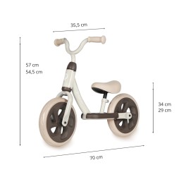 Qplay Trainer Running Bike - Beige