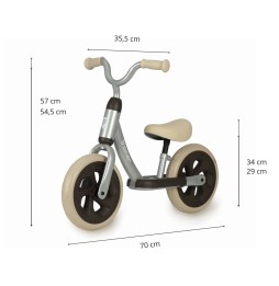 Qplay Bicicletă cu picioare Trainer Silver